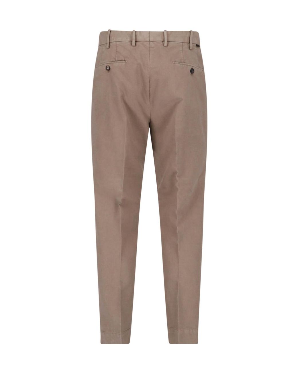 Incotex Gray Slim Chino Pants for men