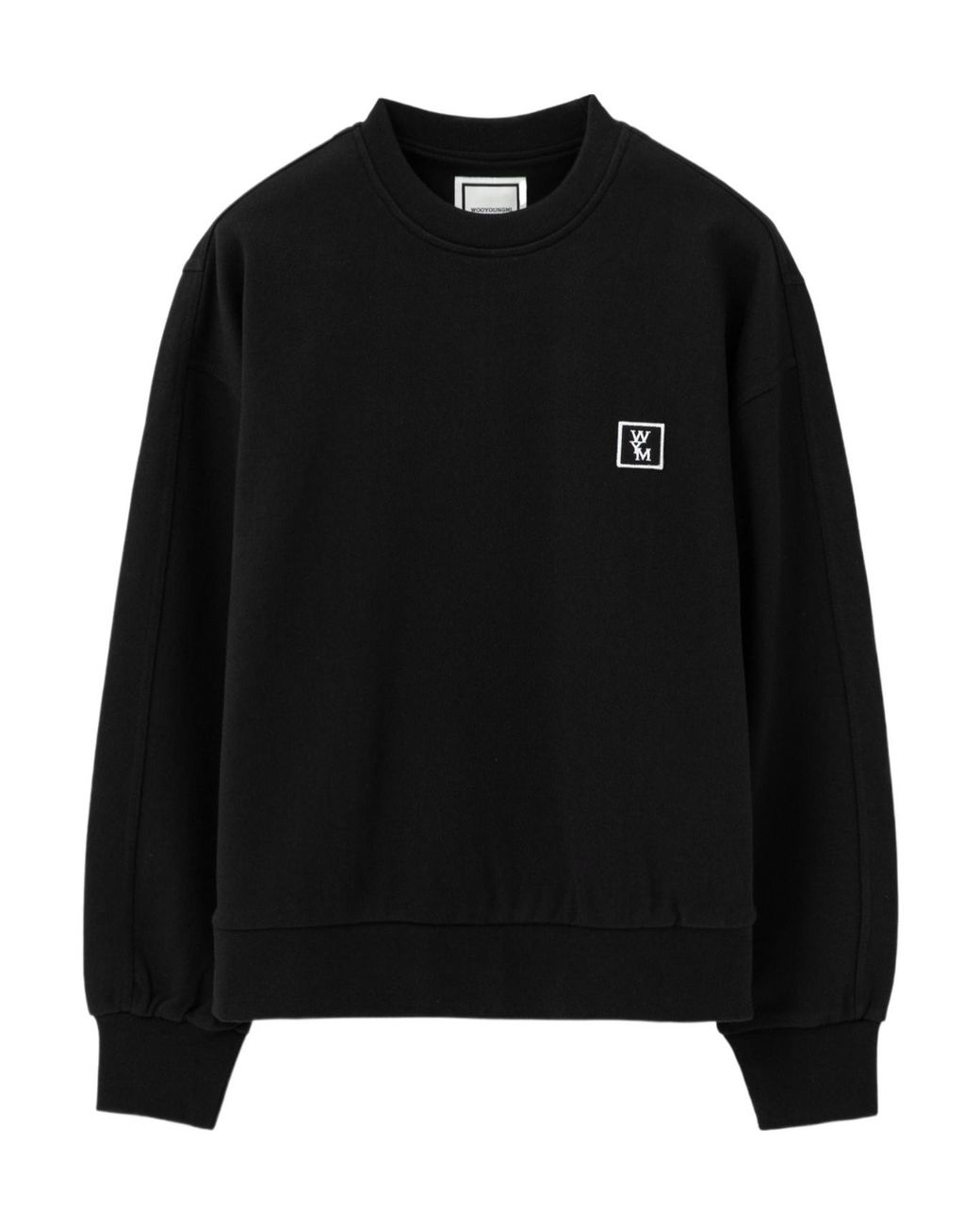 Wooyoungmi Black Back Logo Sweatshirt