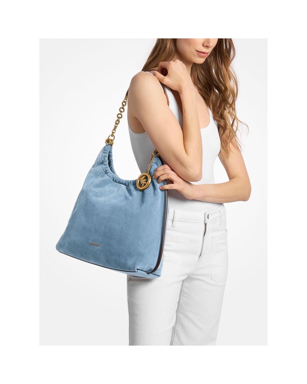 MICHAEL Michael Kors Blue Hobo Bag