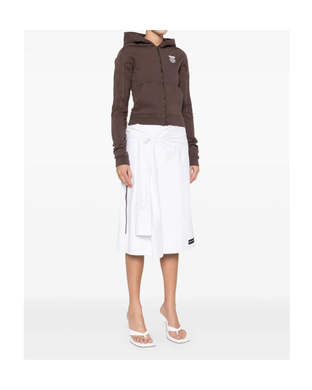 OTTOLINGER Brown Zip-Up Hoodie