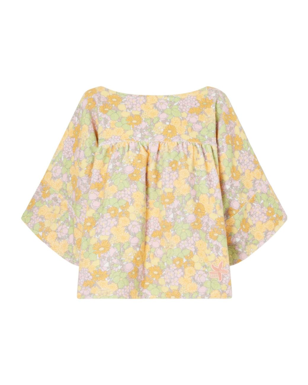 Chloé Natural Floral Top