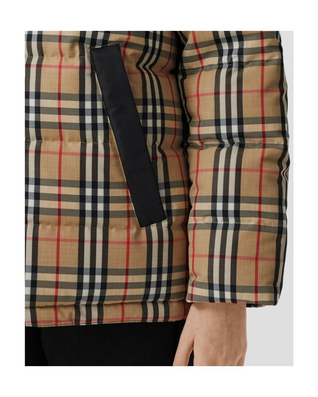 Burberry Multicolor Vintage Check Padded Jacket