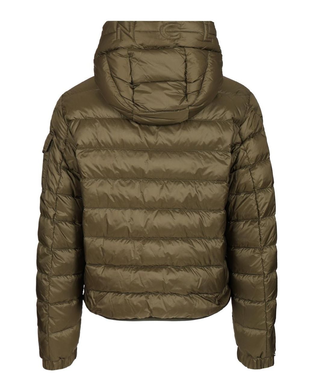 Moncler Green Najan Zip-Up Padded Jacket for men