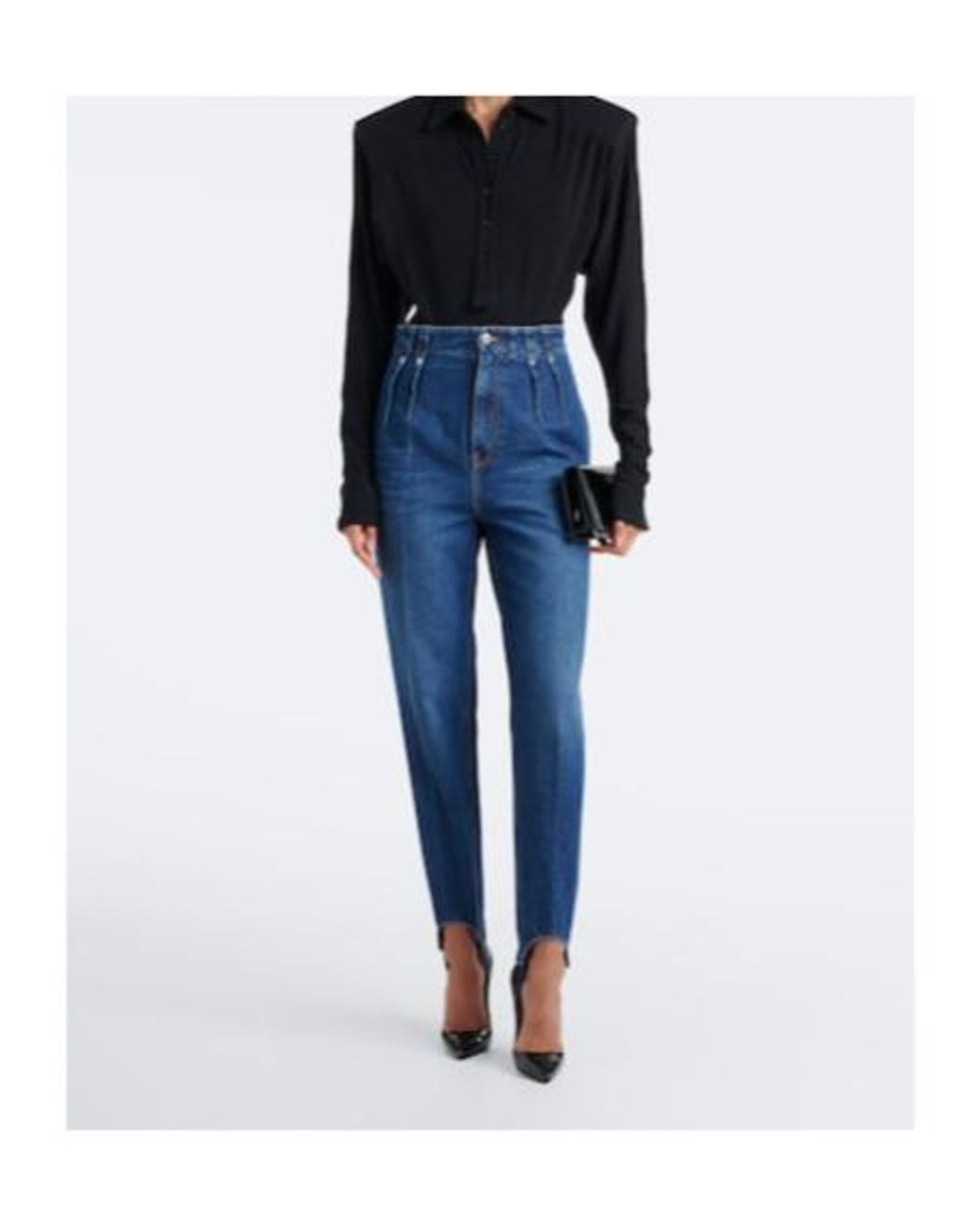 Mugler Blue Slim Jeans
