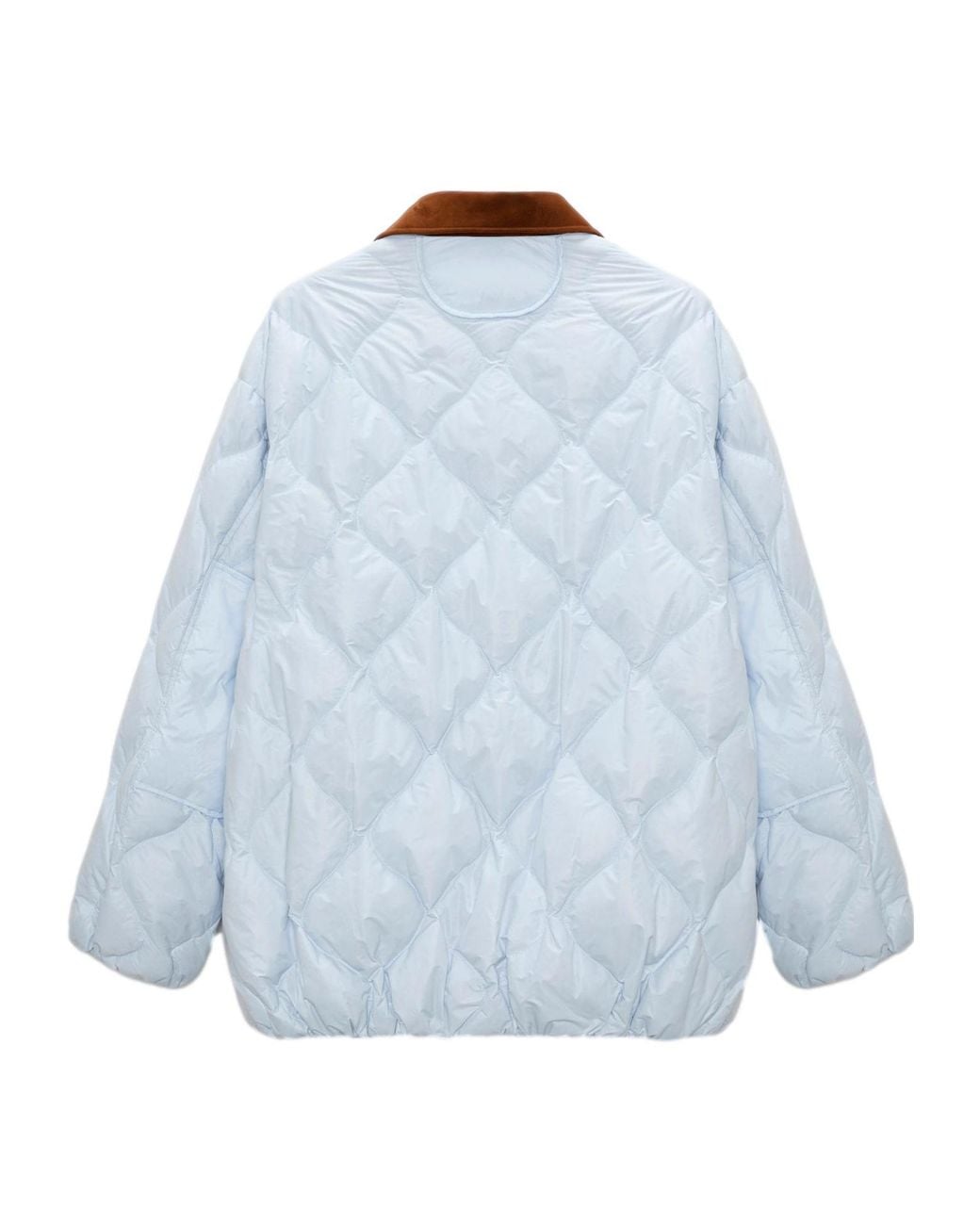Dorothee Schumacher Blue Quilted Puffer Jacket