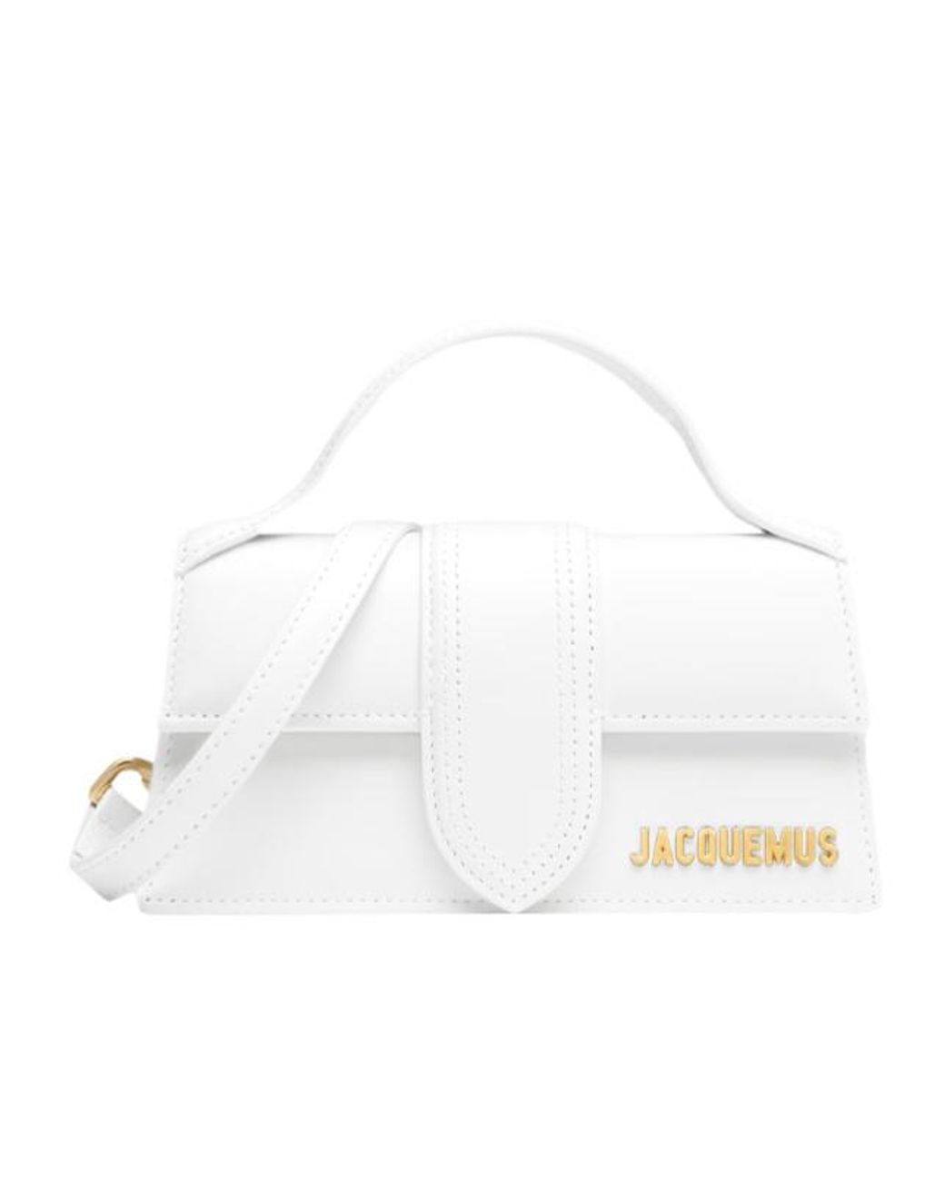 Jacquemus White Mini Top Handle Shoulder Bag