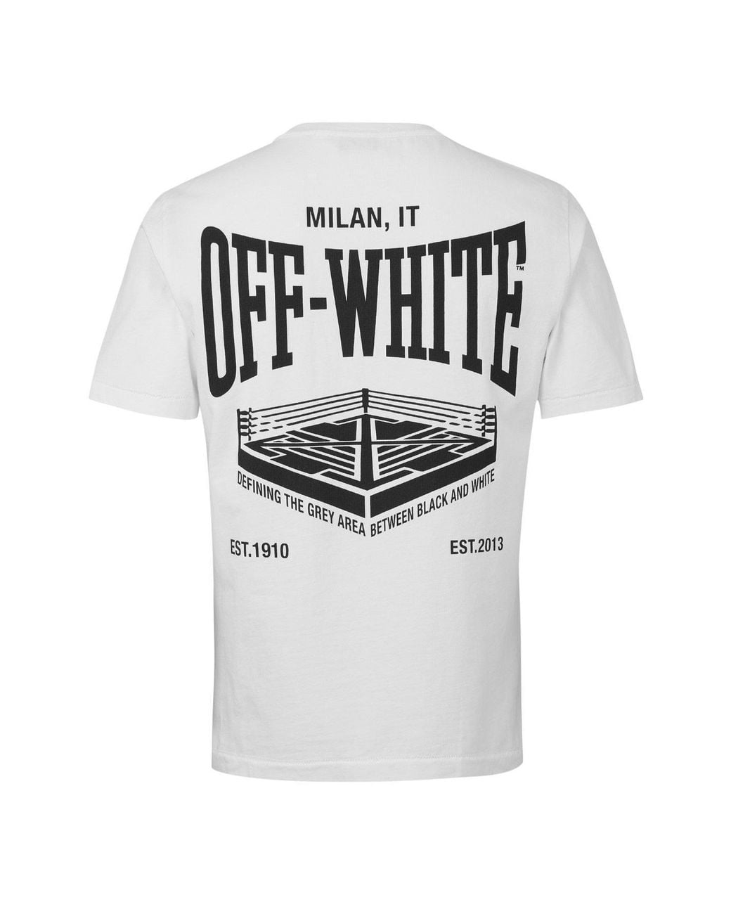 Off-White c/o Virgil Abloh White Everlast Gym Tee for men