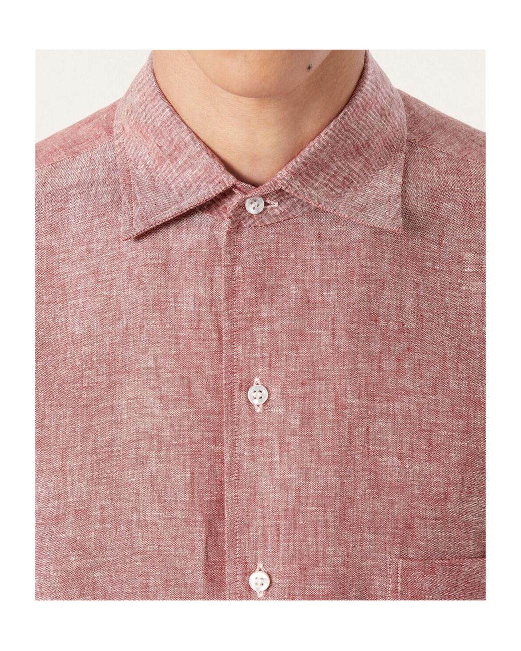Loro Piana Pink Andre Shirt for men