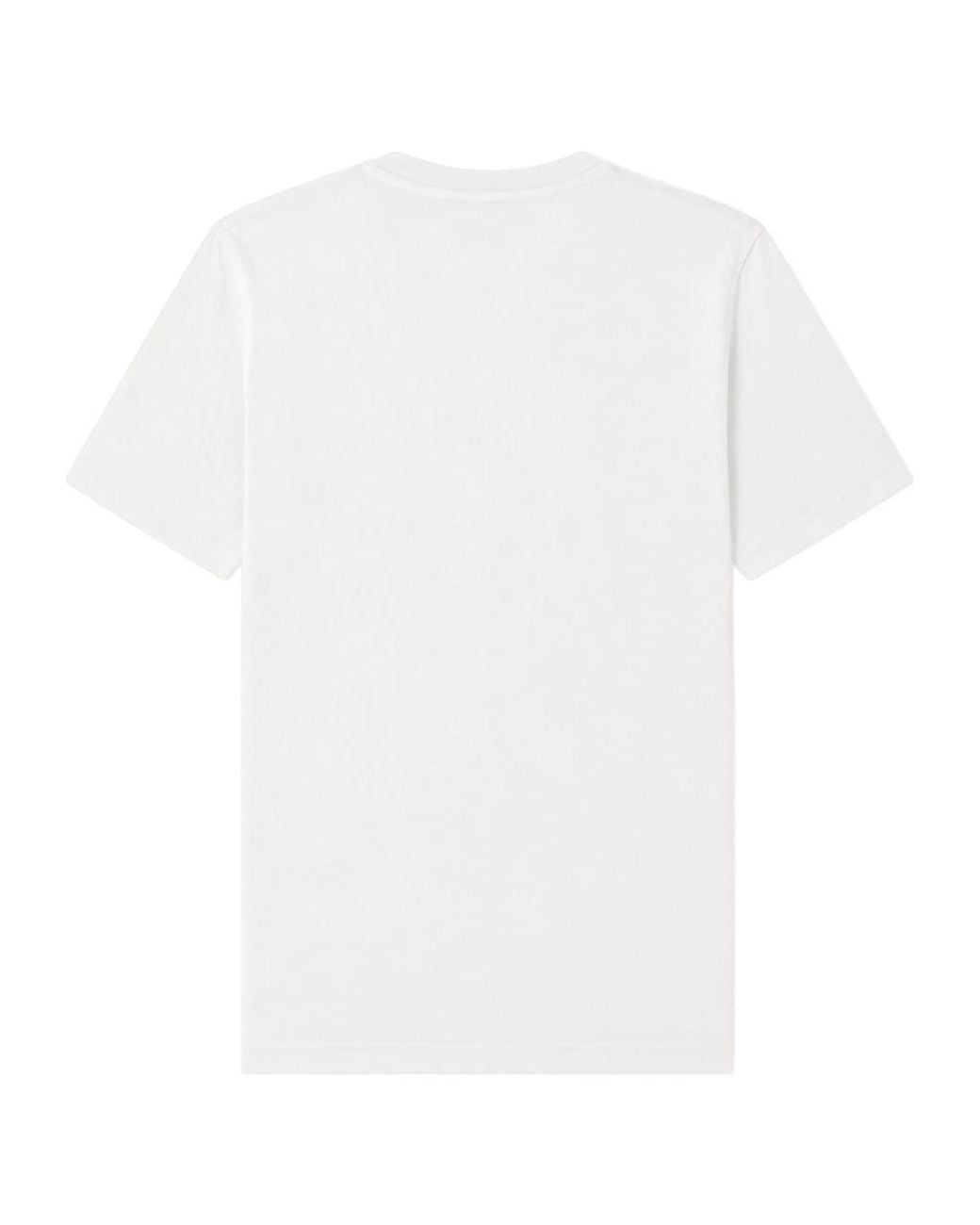 DSquared² White Logo Patch T-Shirt for men