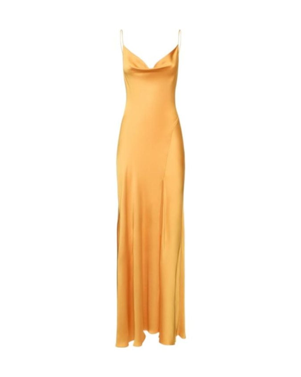 Jonathan Simkhai Metallic Finely Spaghetti Strap Long Dress