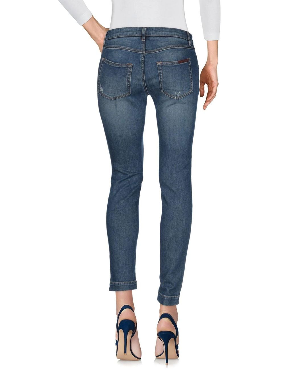 Dolce & Gabbana Blue Medium Skinny Jeans