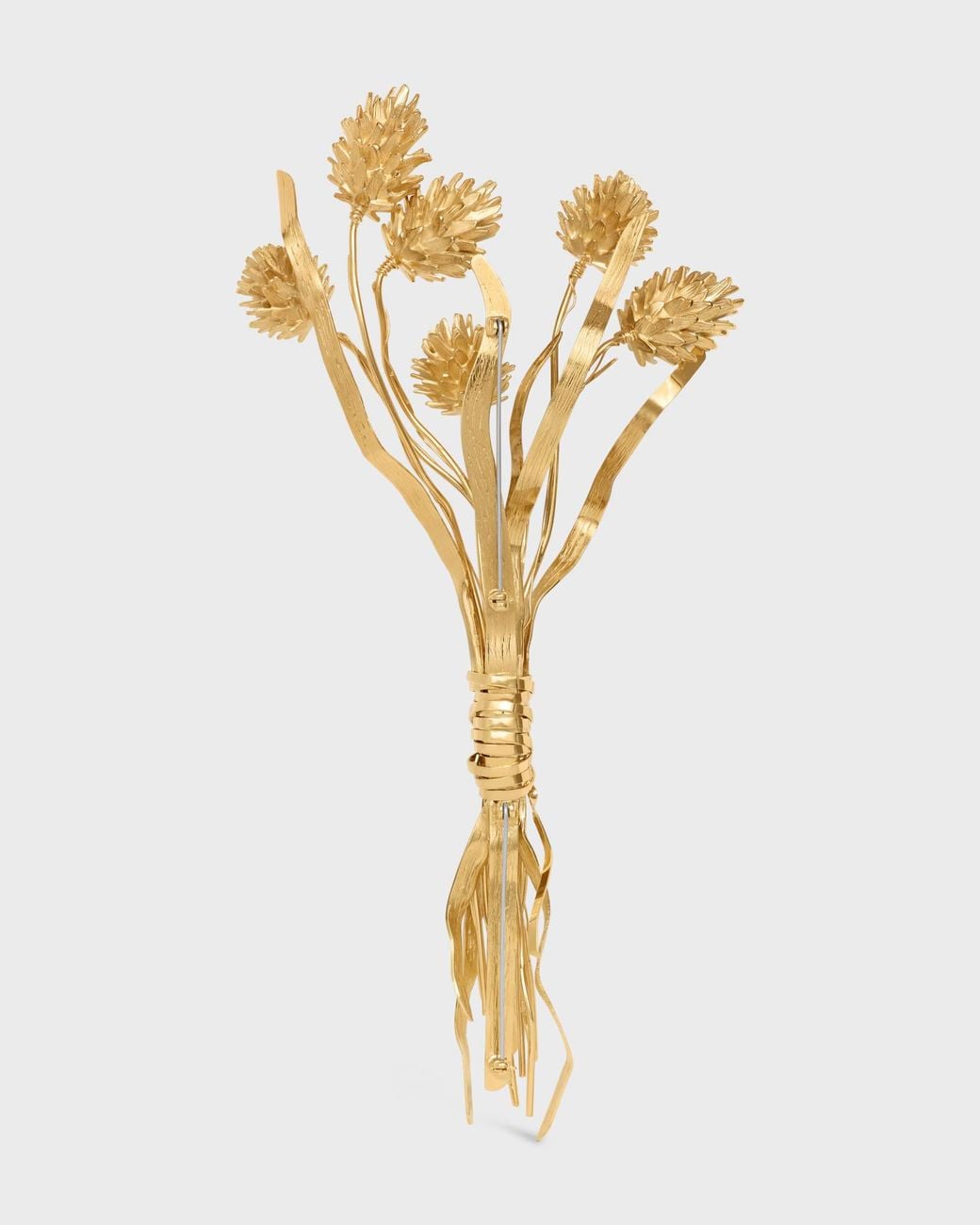 Céline Metallic Thumb Phalaris Brooch
