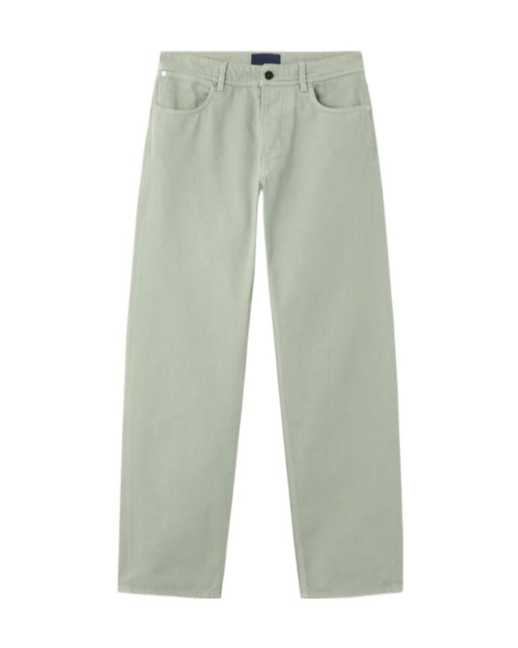 Stone Island Green Loose-Fit Five-Pocket Jeans for men