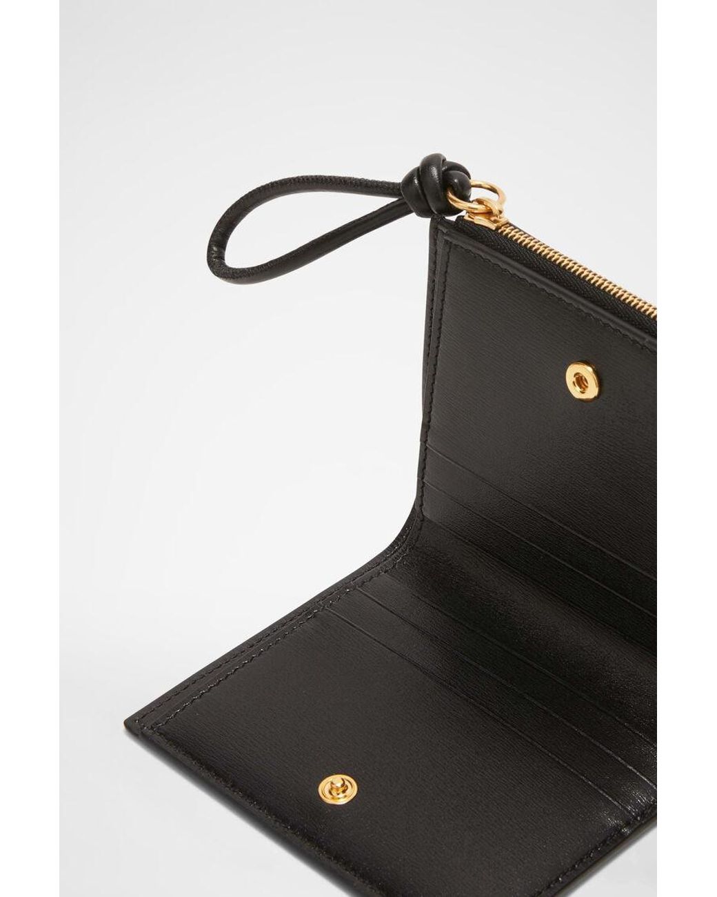 Jil Sander Black Logo Printed Bi-Fold Wallet