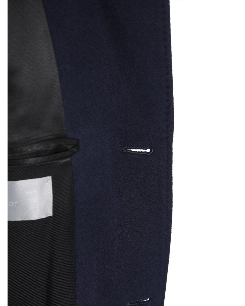 Dior Blue Classic Coat for men