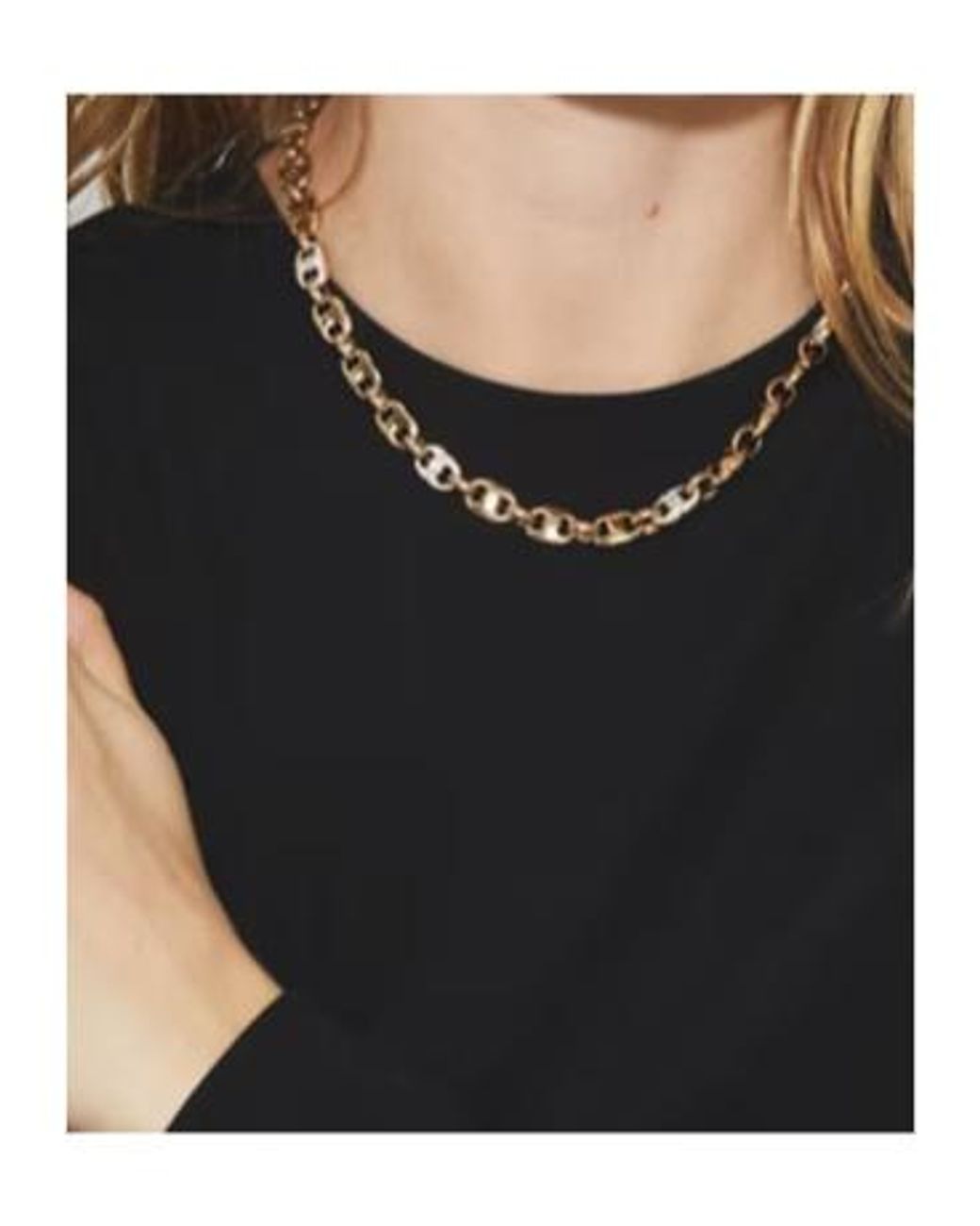 Tory Burch Metallic Polish-Finish Necklace