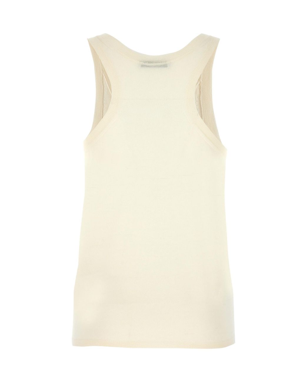Max Mara Natural Round-Necked Vest
