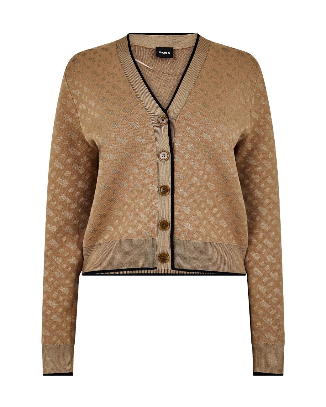 Boss Natural Simple Knitted Sweater