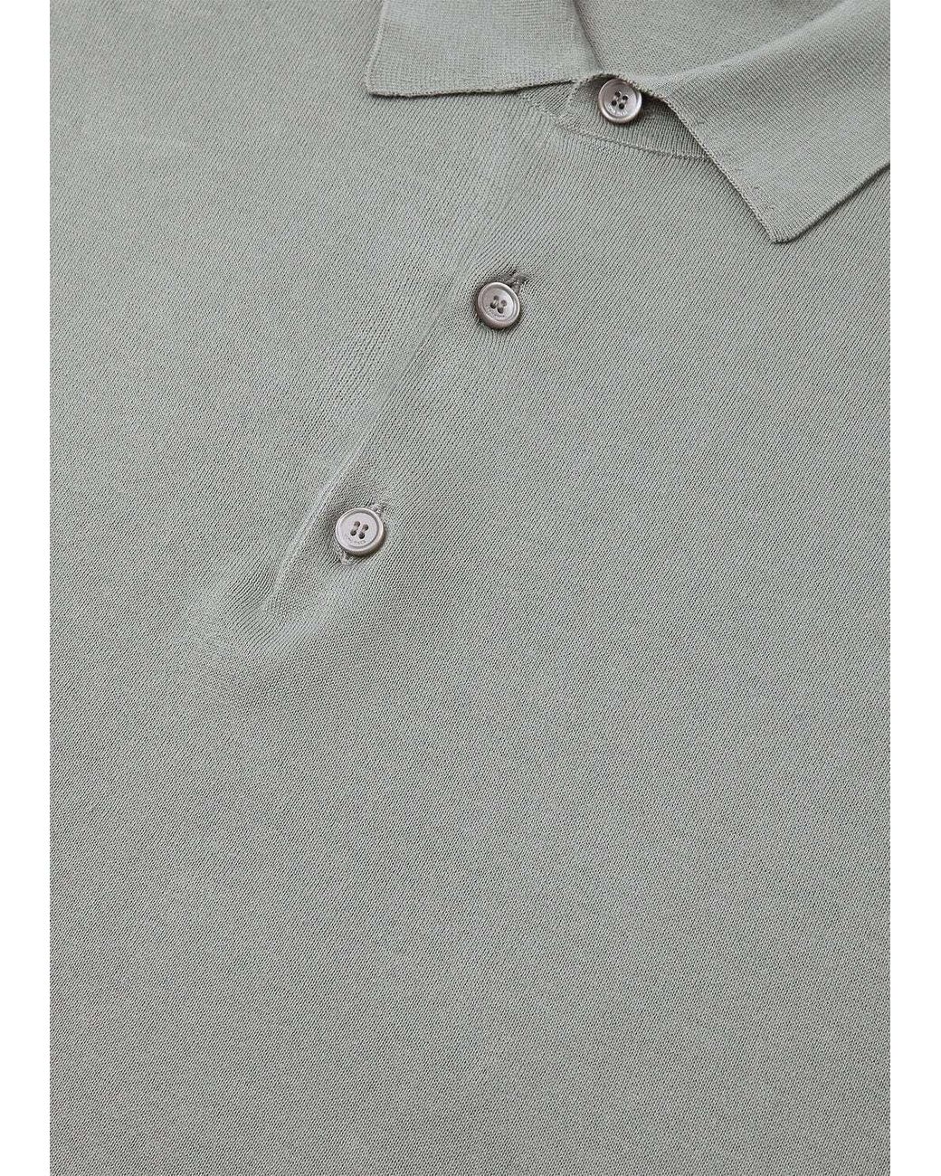 Loro Piana Gray Polo Shirt for men