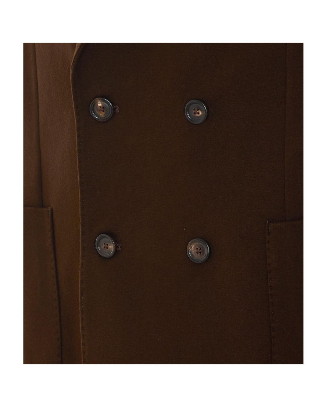 Circolo 1901 Brown Double-Breasted Blazer for men