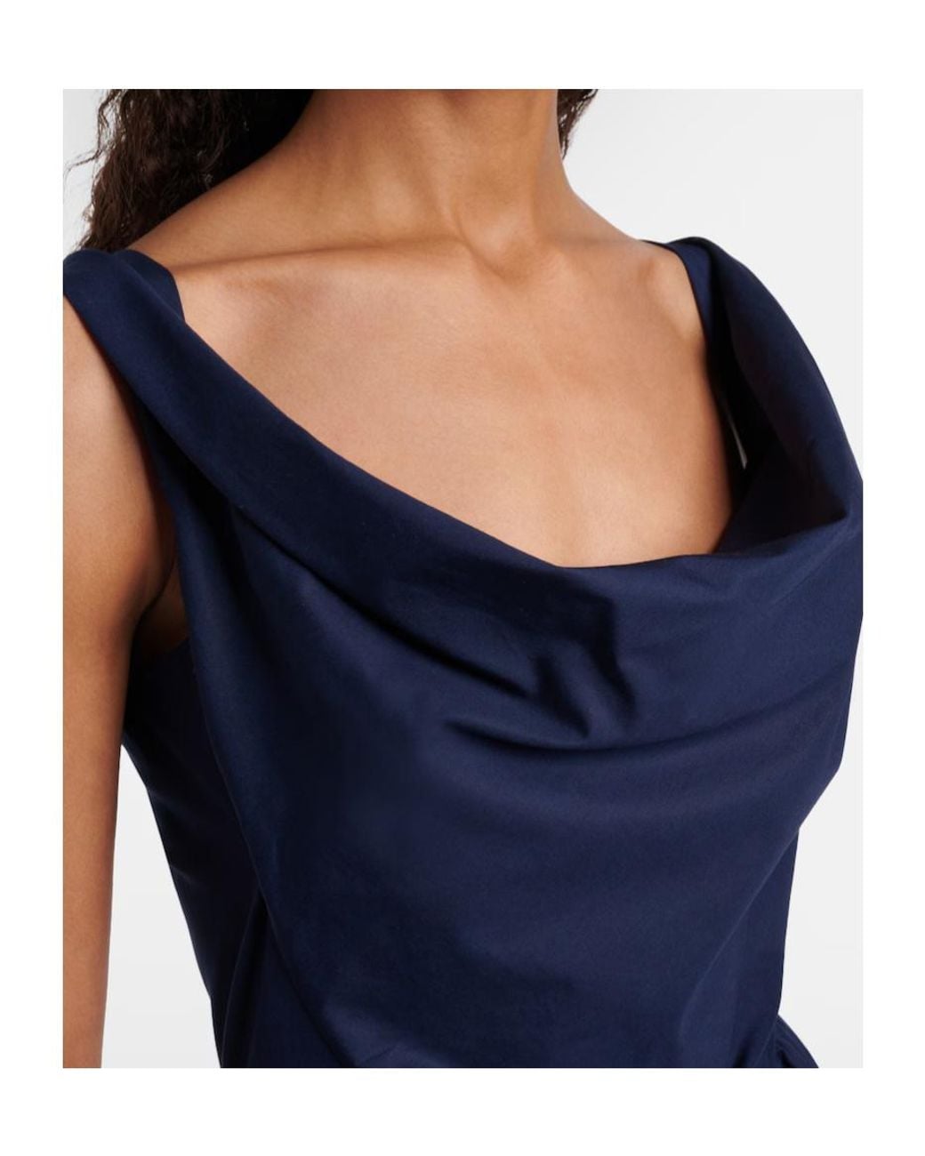 Vivienne Westwood Blue Sunday Cotton Minidress