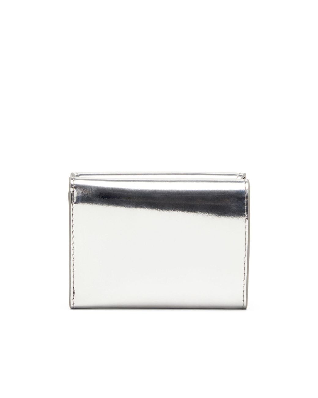DIESEL White 1Dr Tri-Fold Wallet