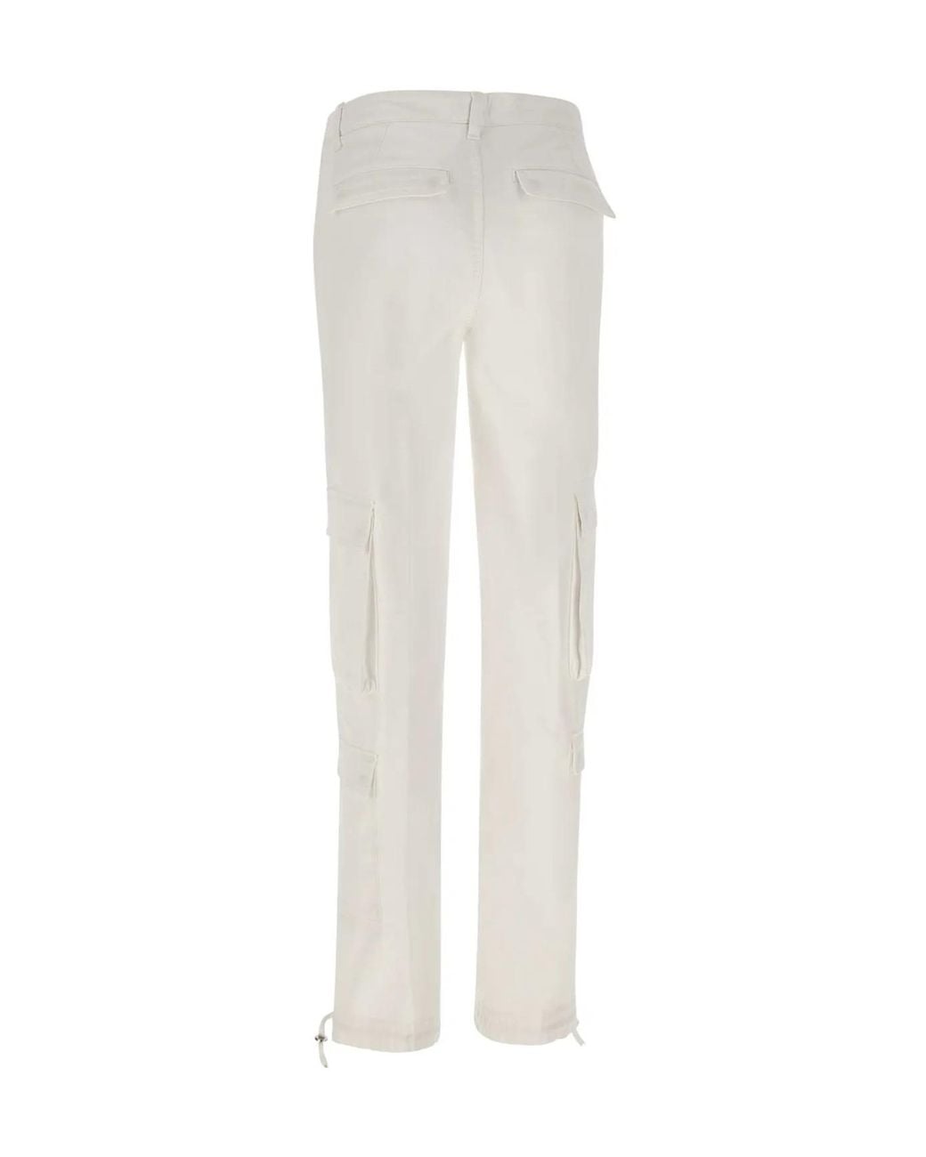 Dondup White Amber Cargo Pants