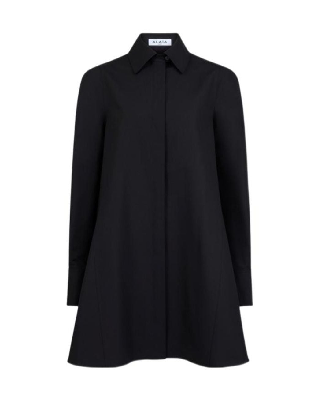 Alaïa Blue Button-Up Knit Top