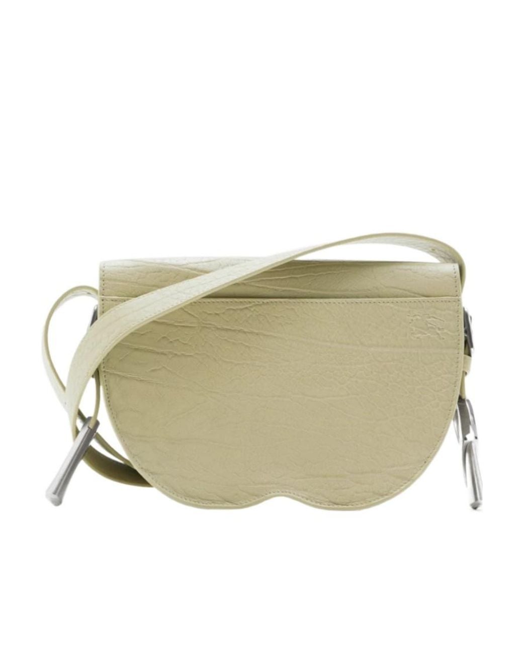 Burberry Natural Chess Leather Crossbody Bag
