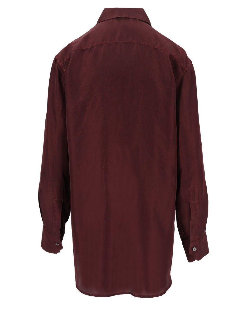 Barena Purple Camillo Button-Up Shirt