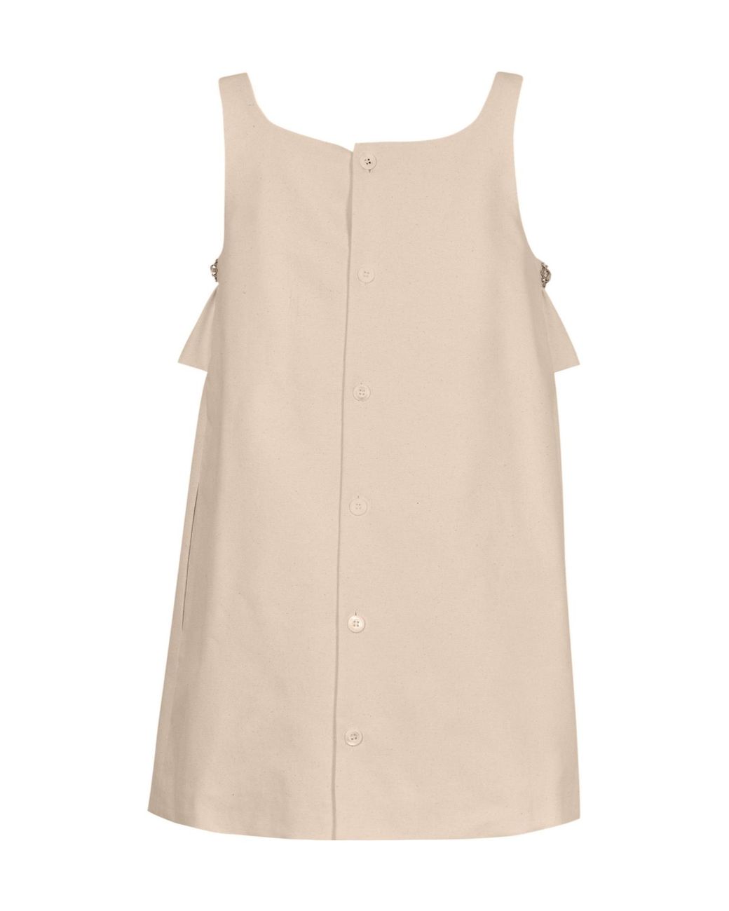 Miu Miu Natural Mini Dress