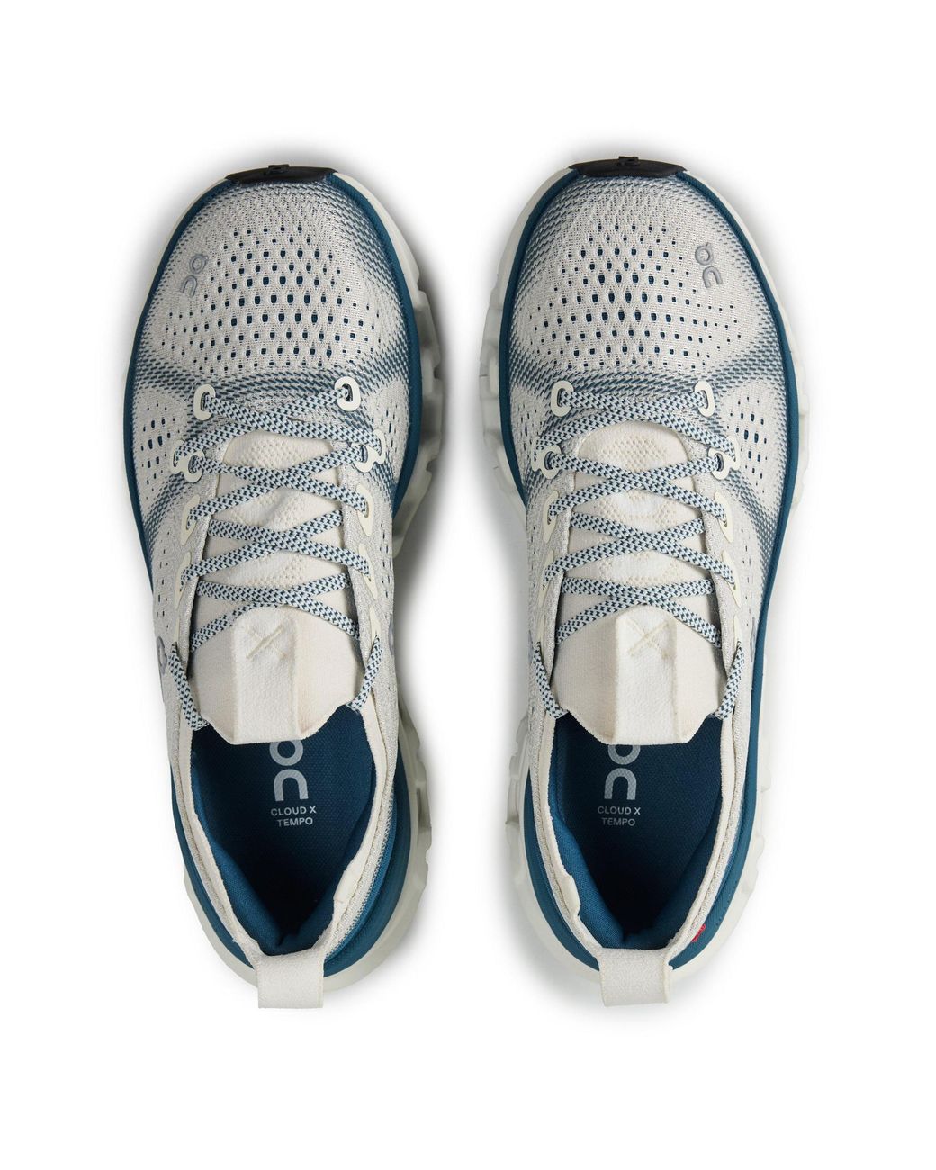 On Shoes Blue Gradient Mesh Running Shoes