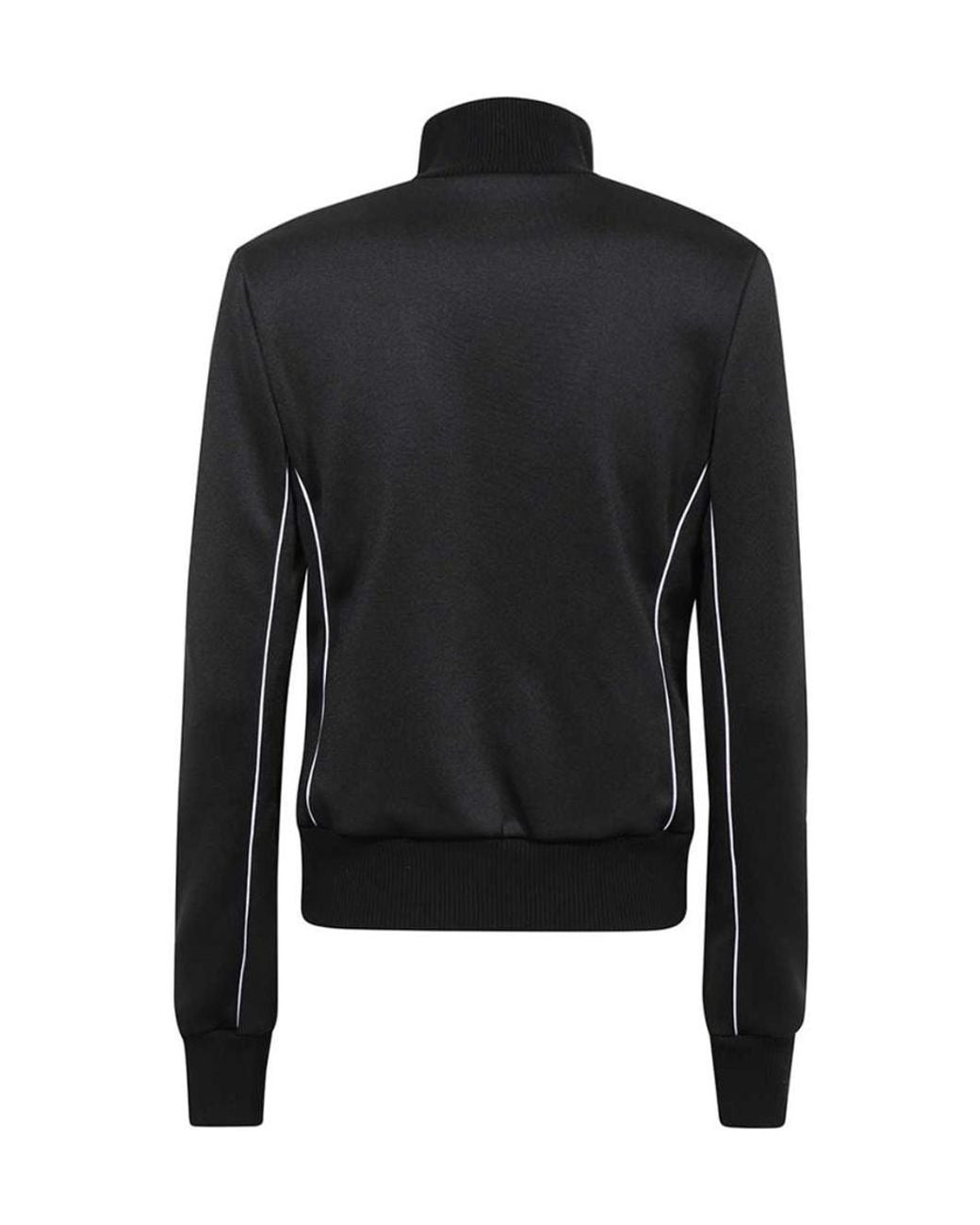 Off-White c/o Virgil Abloh Black Zip-Up Long-Sleeved Jacket