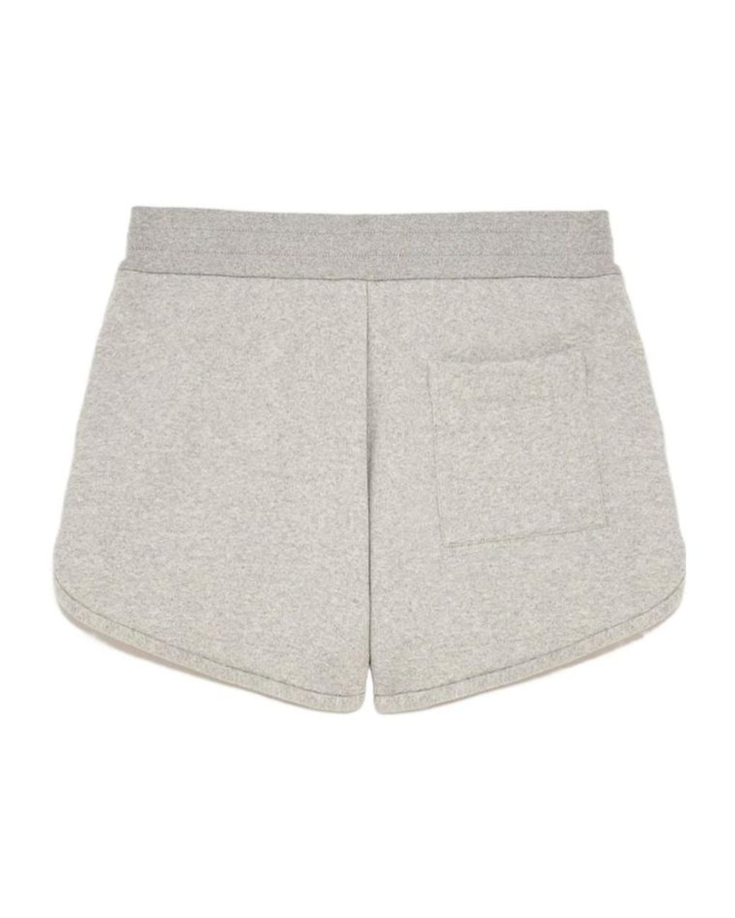 Jil Sander Gray Emblem Shorts
