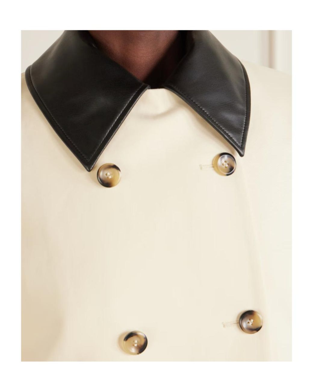 Altuzarra Natural Harburg Double-Breasted Jacket