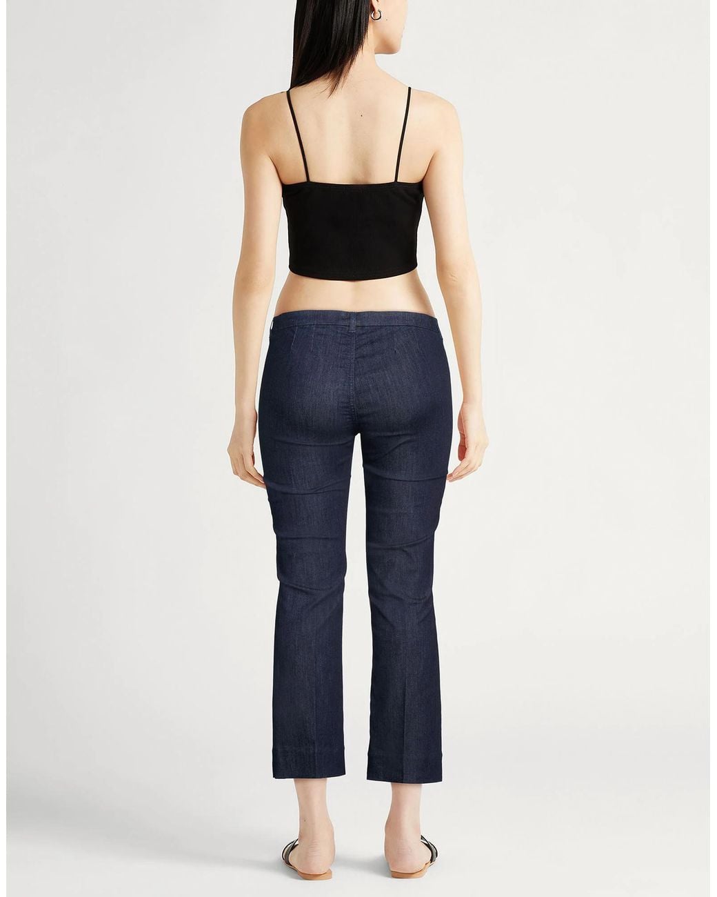 Max Mara Blue Dark Straight-Leg Jeans