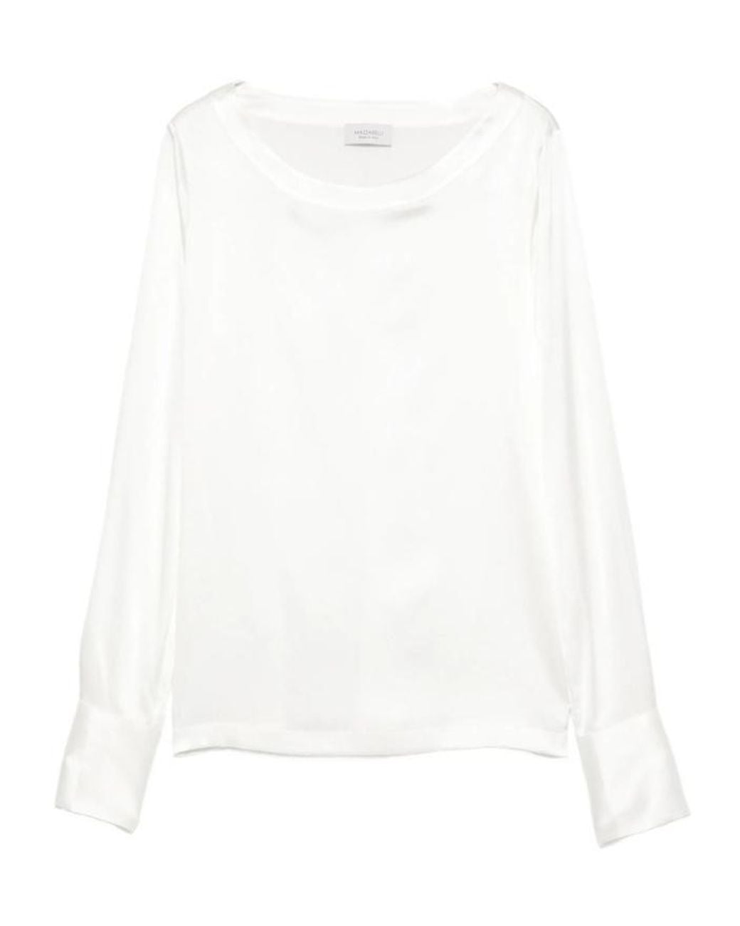 Mazzarelli White Angie Blouse