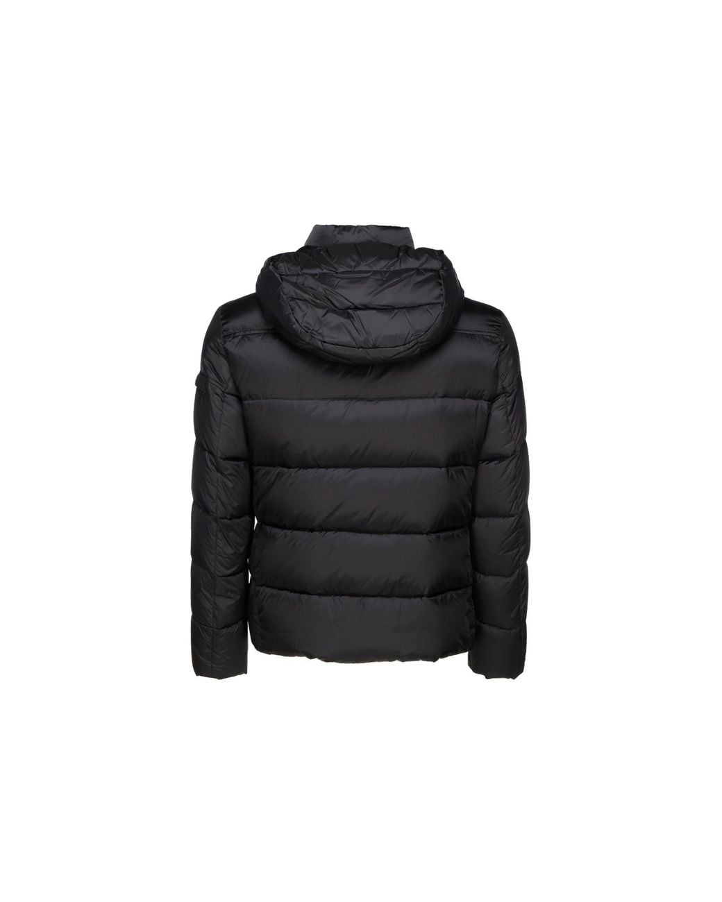 Moorer Black Brett-Sh Quilted Jacket for men