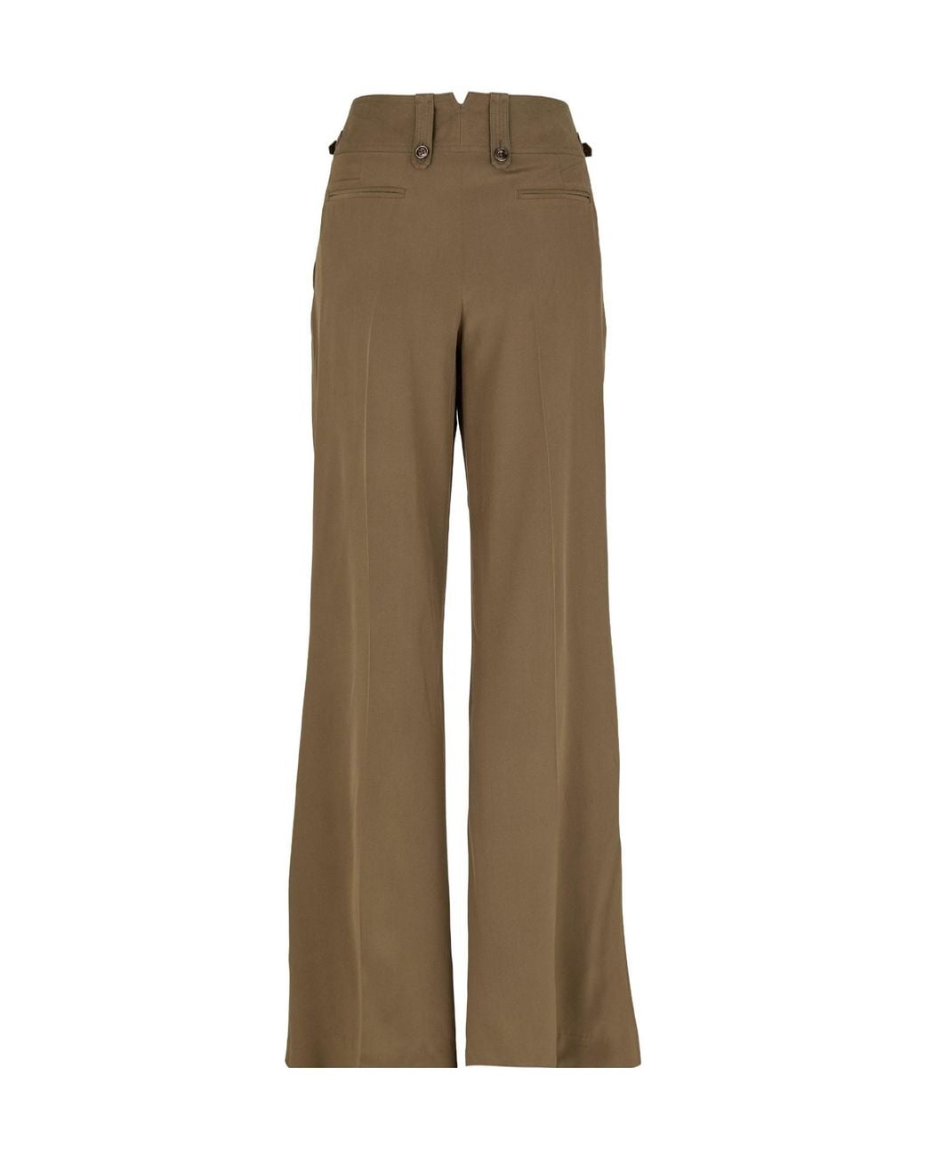 Tom Ford Natural Wide Leg Trousers