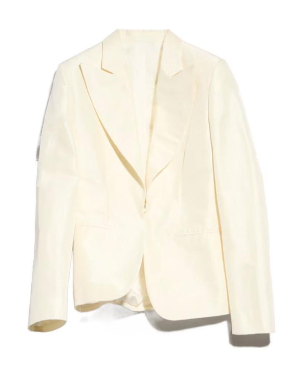 Gucci Natural Fine Silk Faille Jacket
