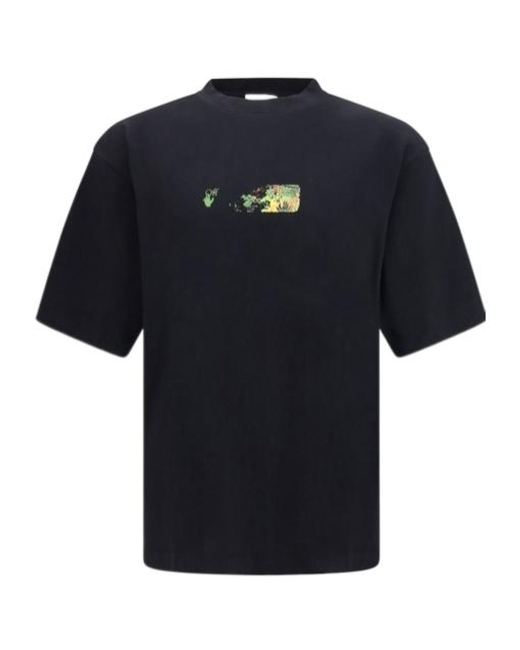 Off-White c/o Virgil Abloh Blue Spices Arrow Oversized T-Shirt for men
