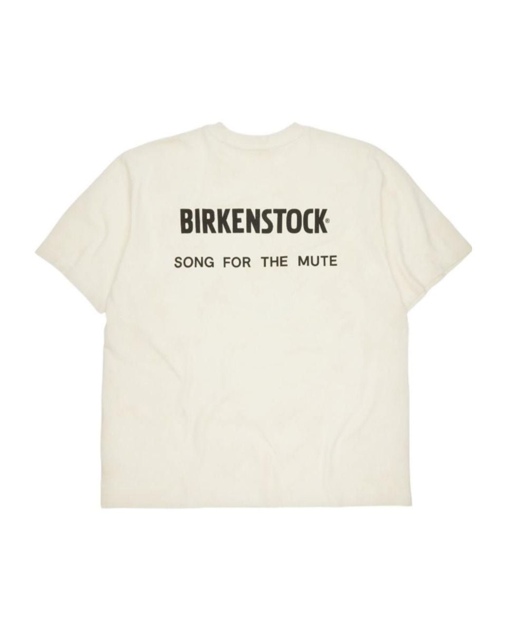 Song For The Mute White 'The Artist' Aged T-Shirt for men
