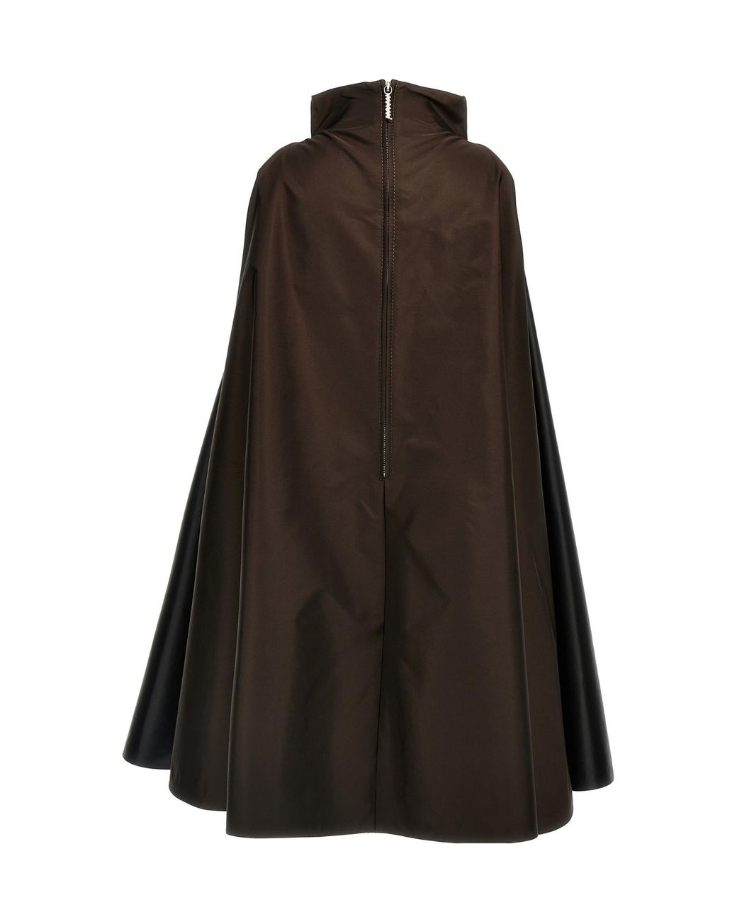 Marni Black Two-Toned High-Neck Trapeze Dress
