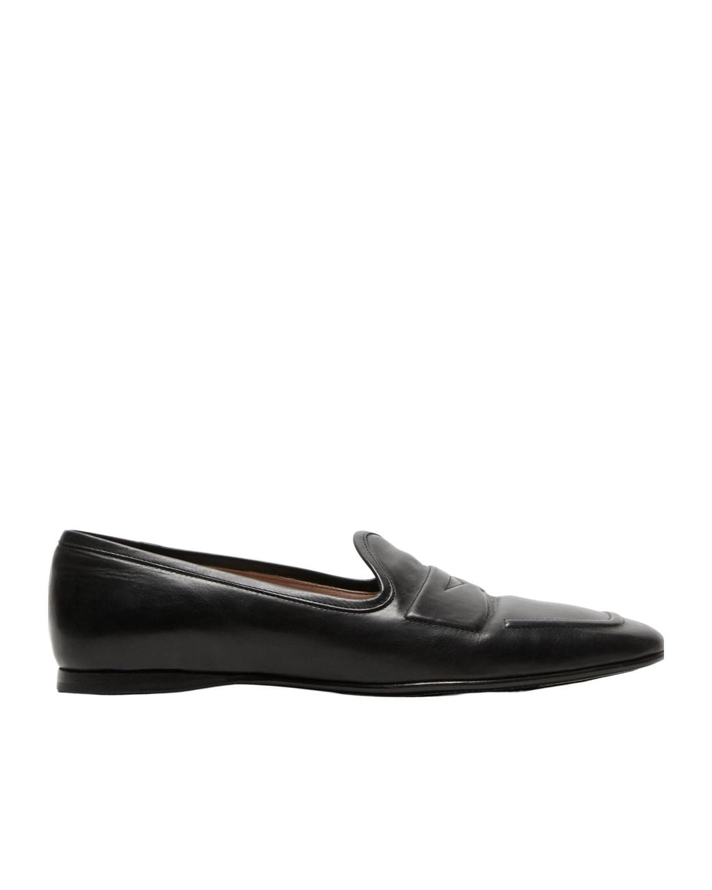 Acne Black Leather Loafers