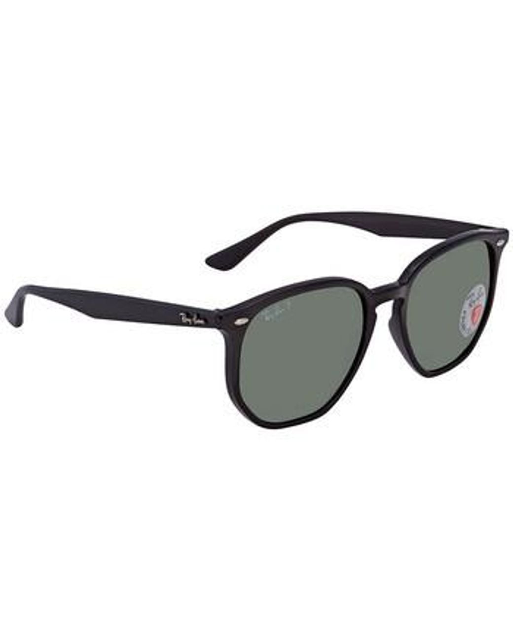 Ray-Ban Black Rb4306 Hexagonal Frame Polarised Sunglasses for men