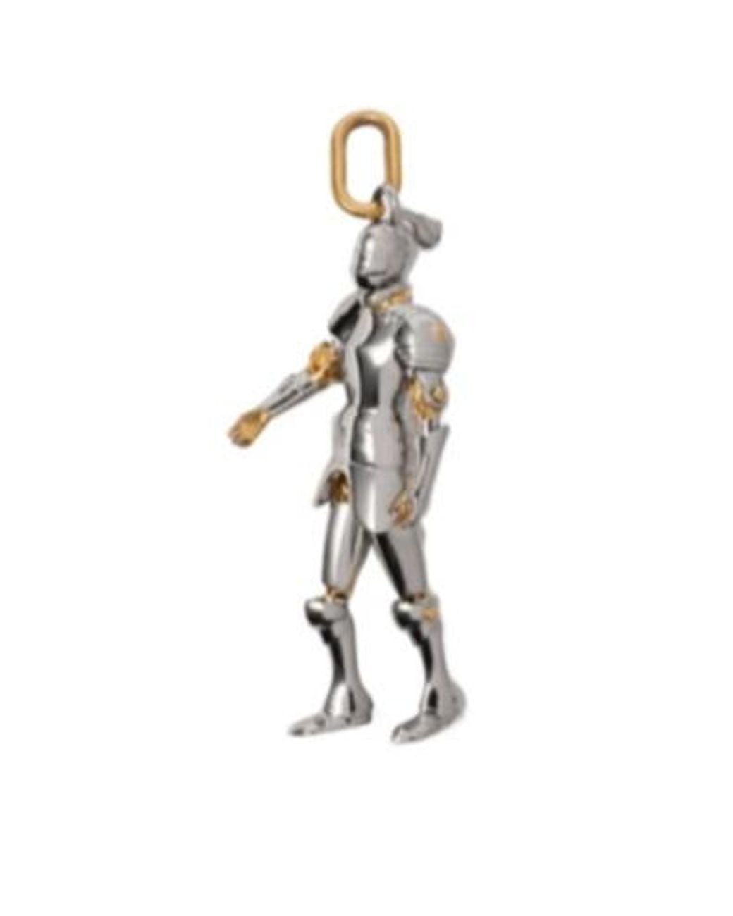 Burberry White Knight Charm