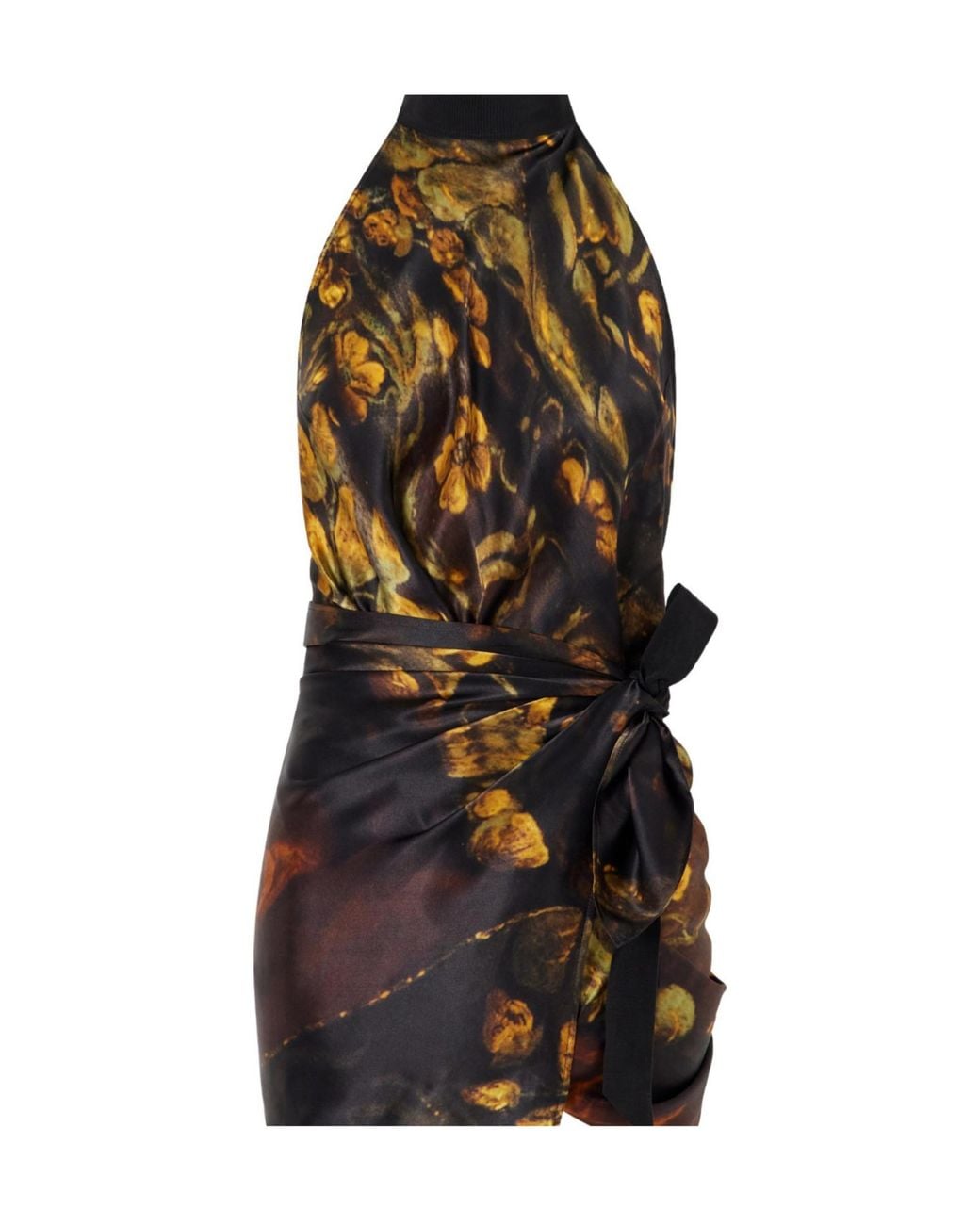 Dries Van Noten Multicolor Carfys Printed Wrap Top