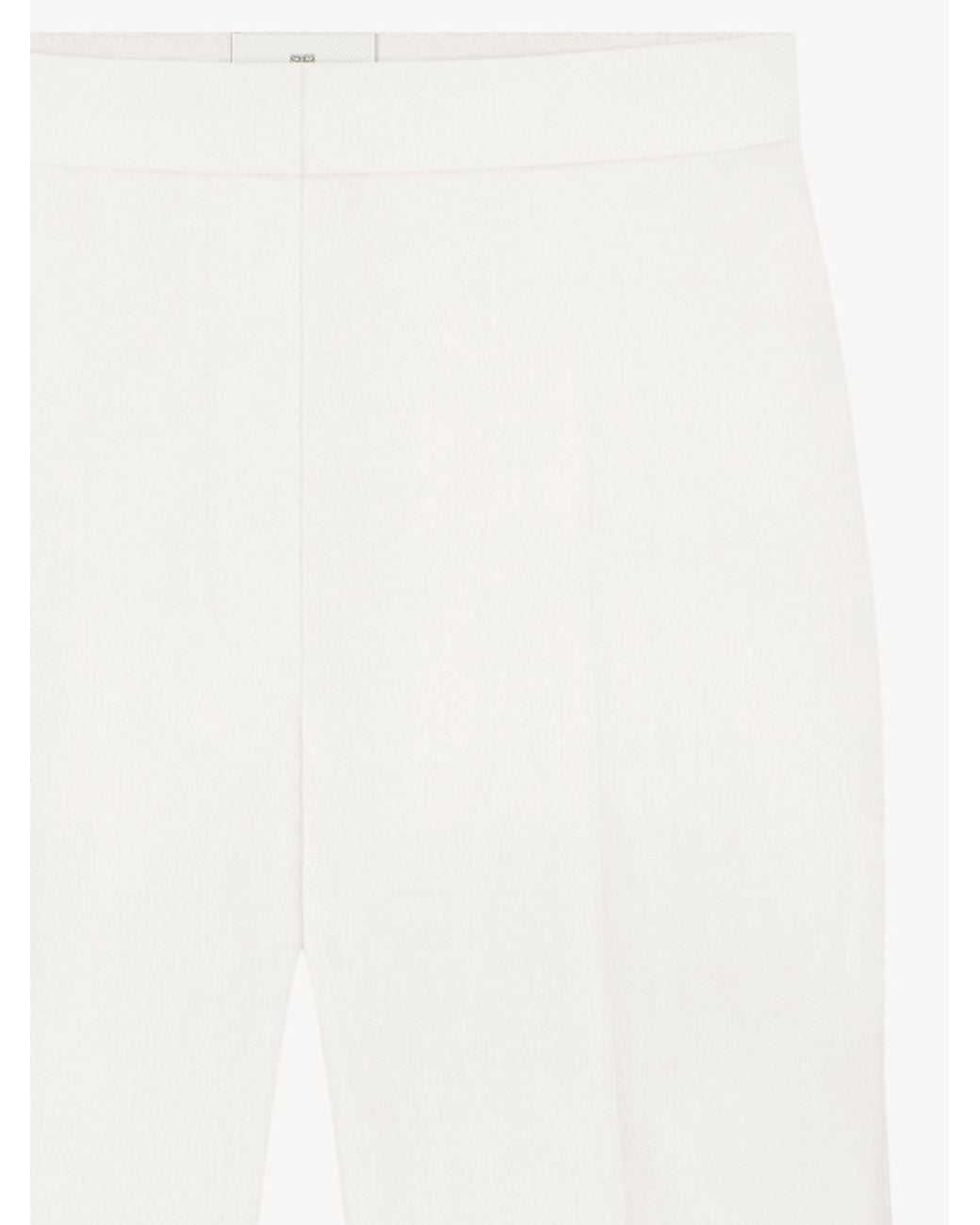 Givenchy White Flared Trousers