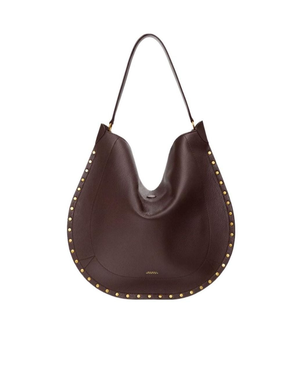 Isabel Marant Brown Oskan Hobo Soft Large Shoulder Bag