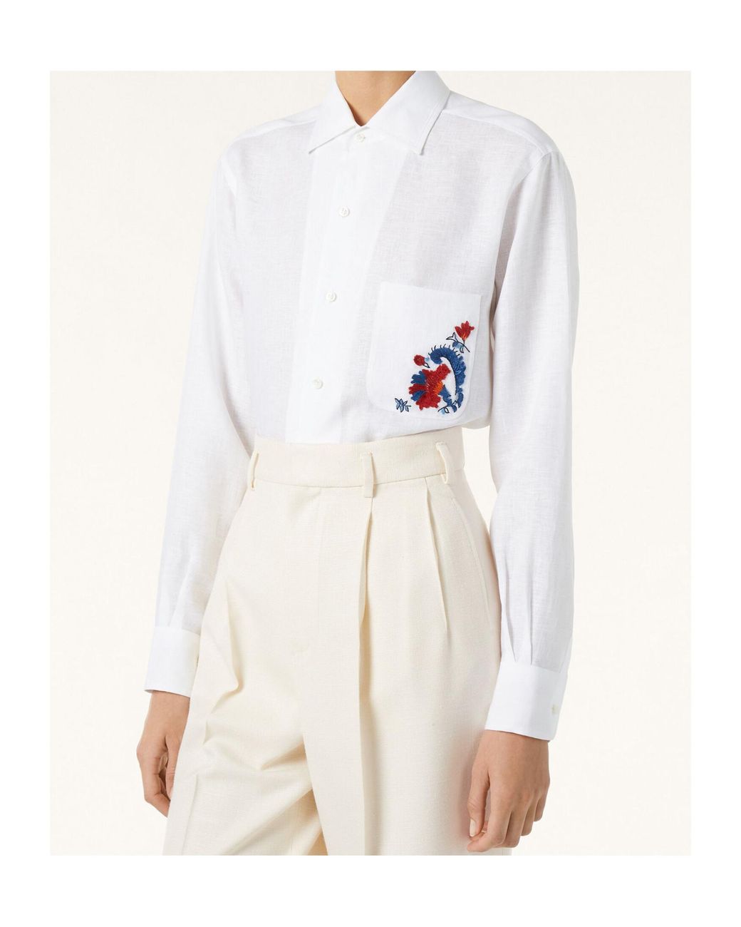 Loro Piana White Andre Shirt